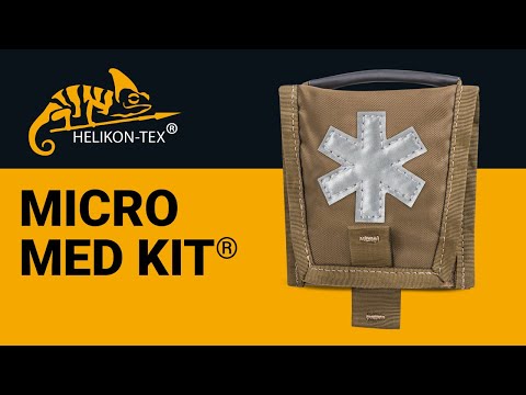 Helikon - Micro Med Kit - Erste-Hilfe-Set in Brieftaschenform - Shadow Grey