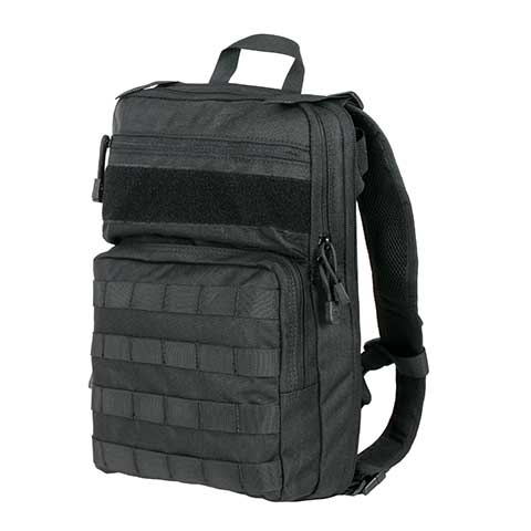 8Fields - Multipurpose Expendable Backpack - Mehrzweckrucksack 12-24 l - Black