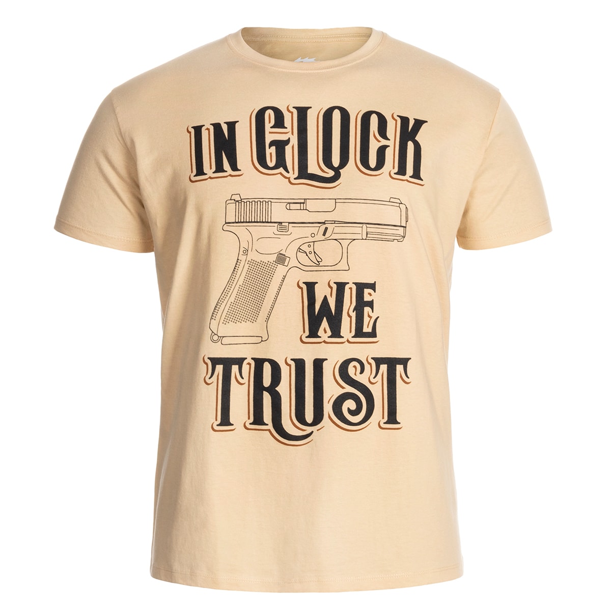 War Hog - In Glock We Trust - T-Shirt - Coyote