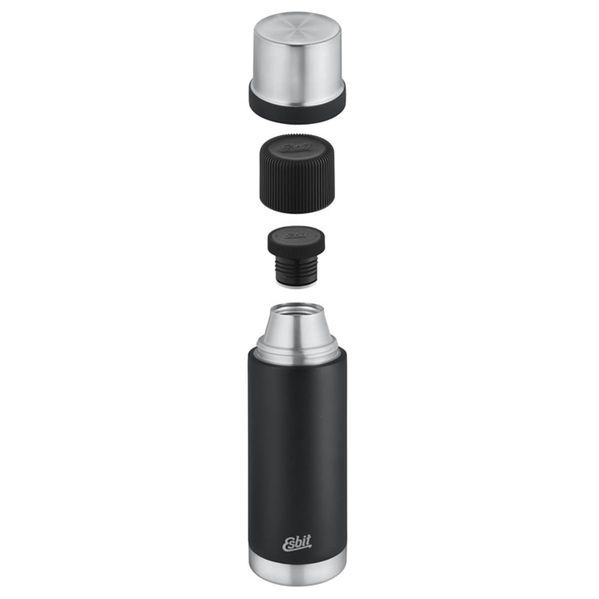 Esbit - Sculptor Vacuum Flask - Thermoskanne 0,75 l - Black
