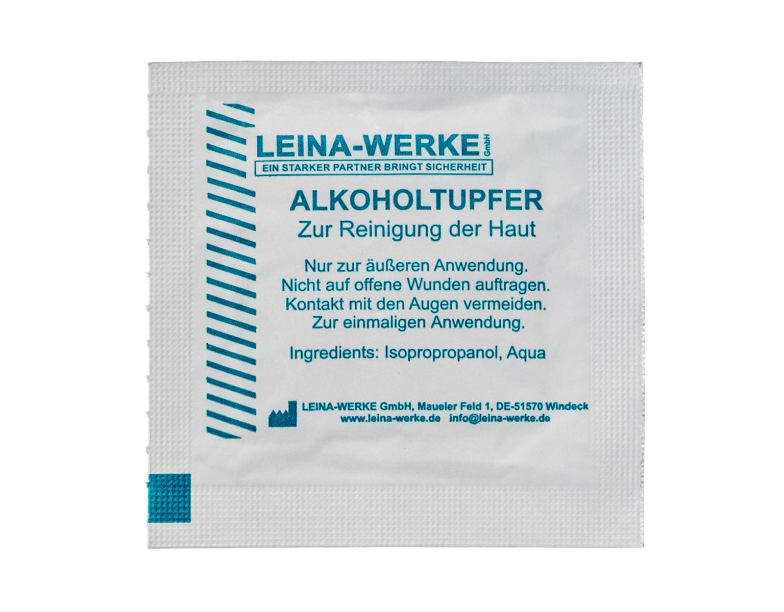 Vera - Alkoholtupfer zur Reinigung der Haut