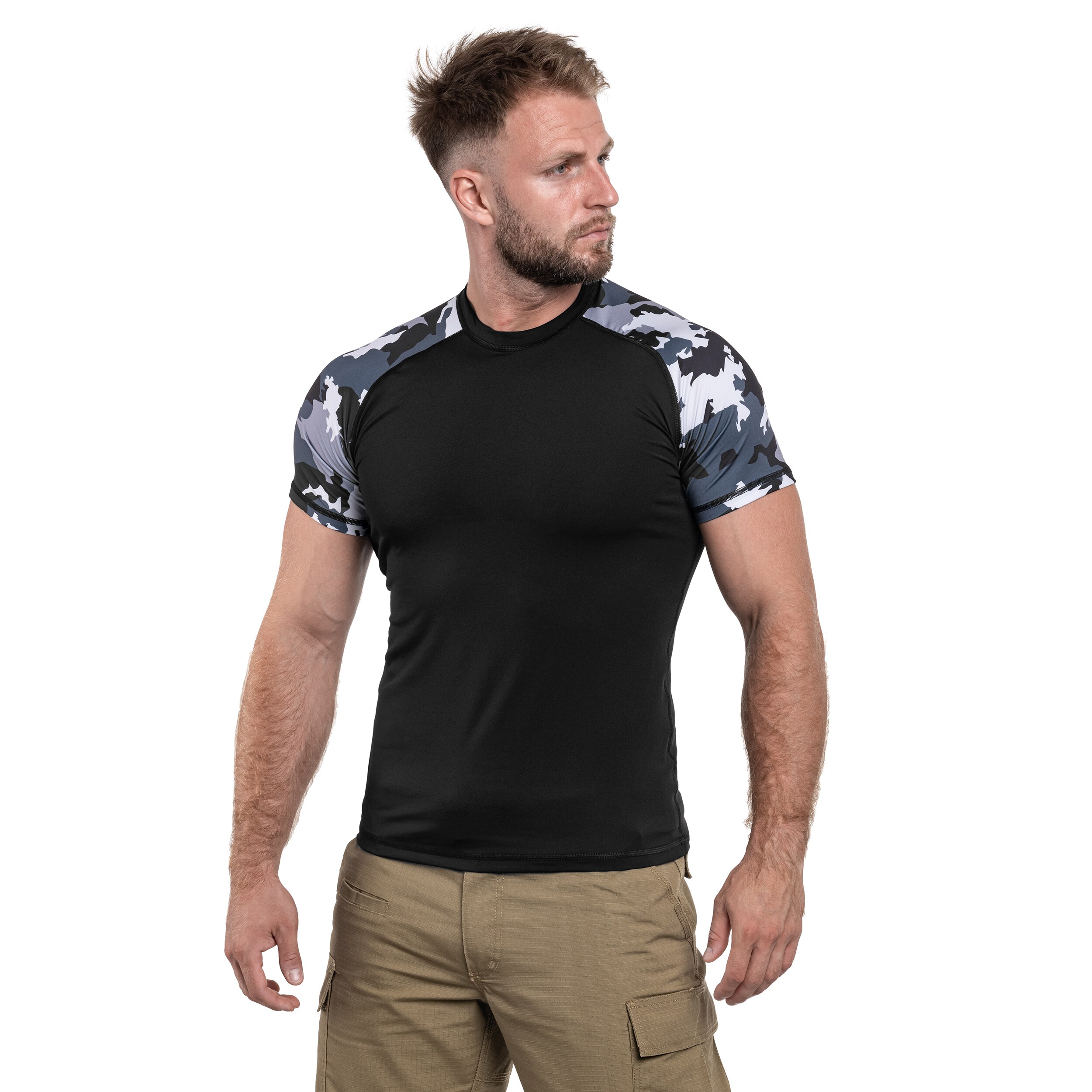 Greg - Tactical TC02 - Thermo-T-Shirt - Camo/Black