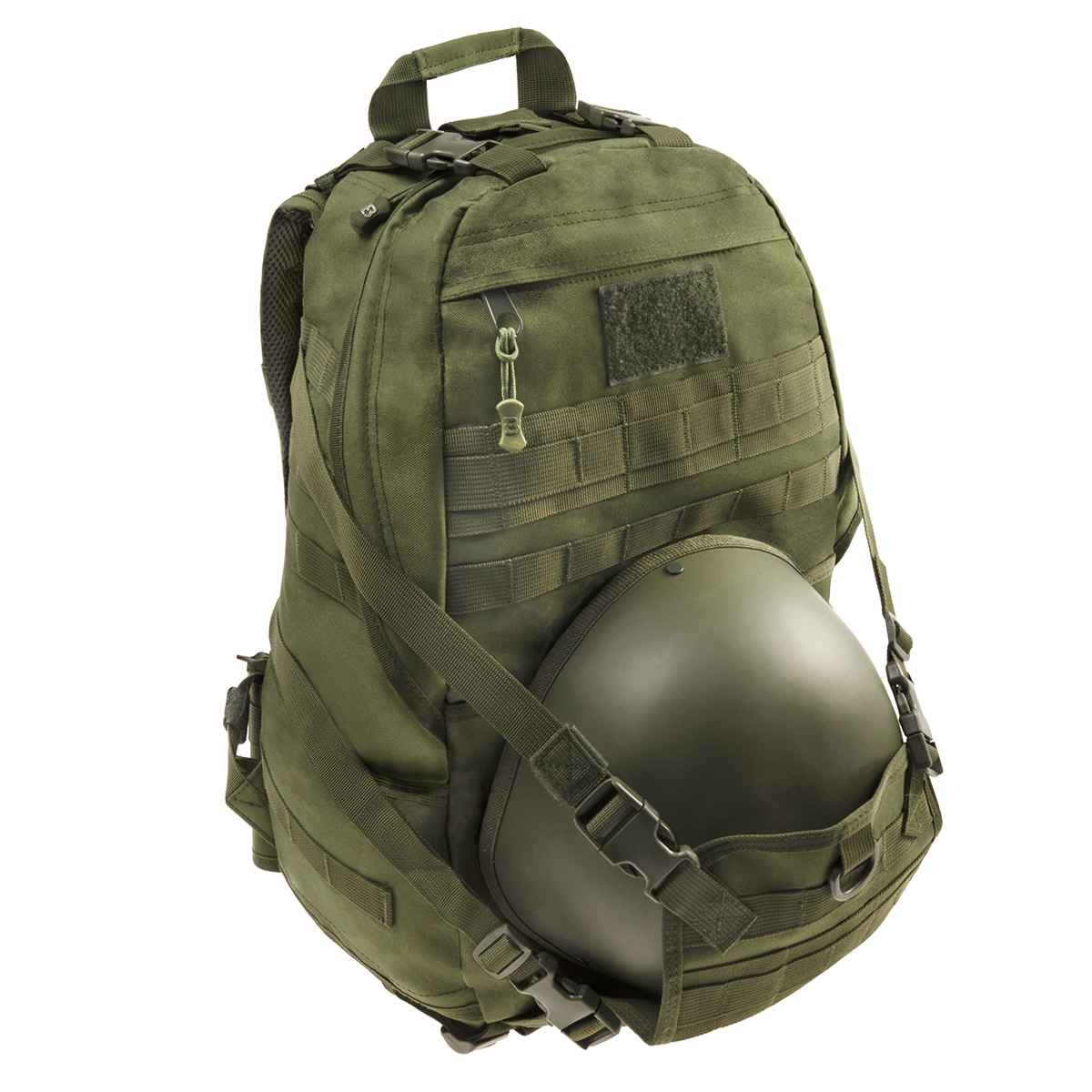 Badger Outdoor - Gunny - Rucksack mit Helmträger 30 l Olive 