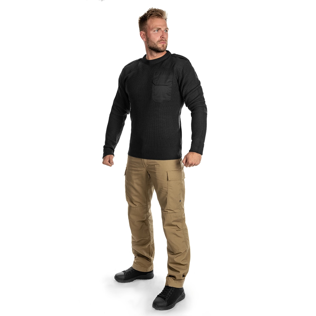 Brandit - BW Pullover - Black