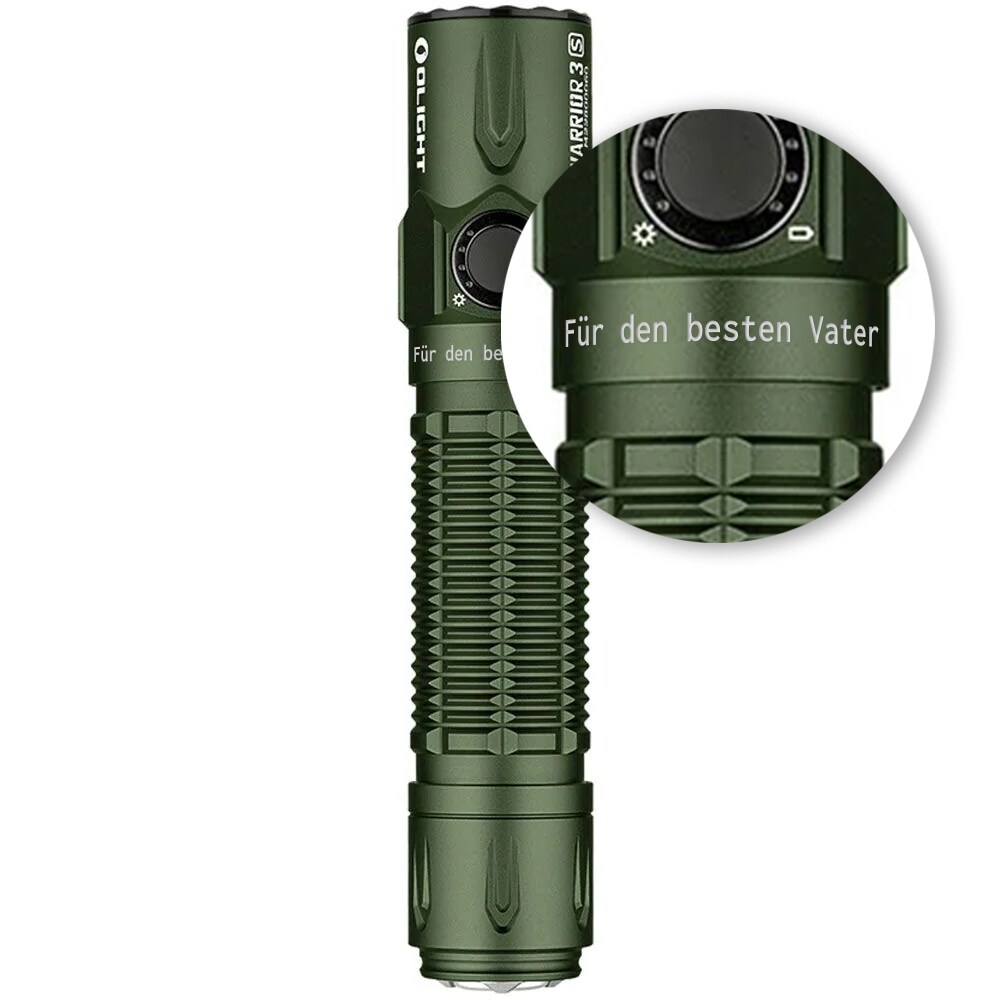 Olight - Warrior 3S OD Green - Taschenlampe - 2300 Lumen