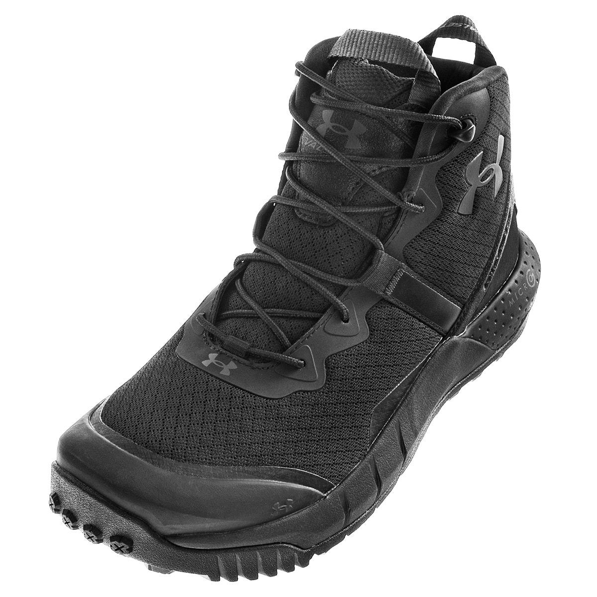 Under Armour - Micro G Valsetz Mid - Schuhe - Black