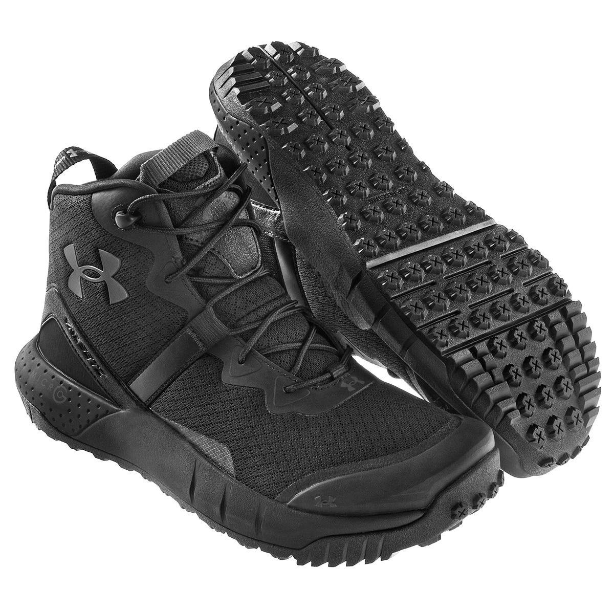 Under Armour - Micro G Valsetz Mid - Schuhe - Black