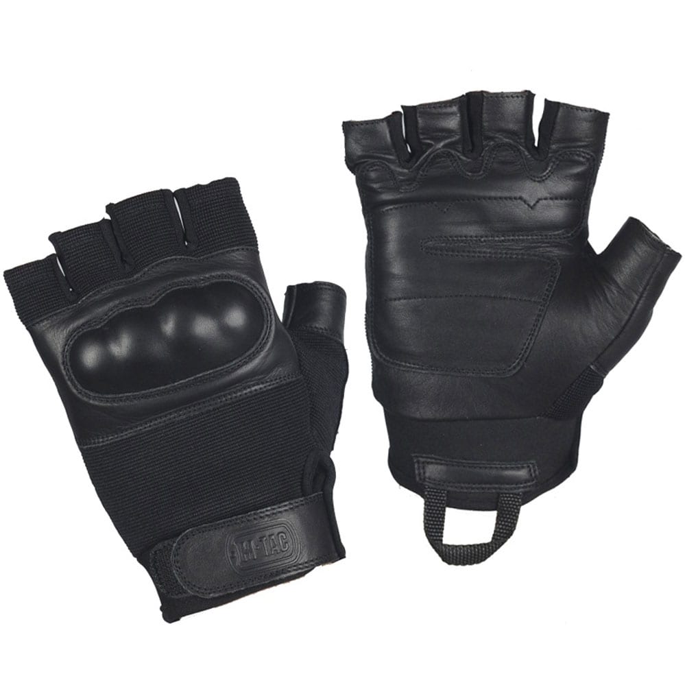 M-Tac - Assault Tactical Mk.4 - Fingerlose Einsatzhandschuhe - Black