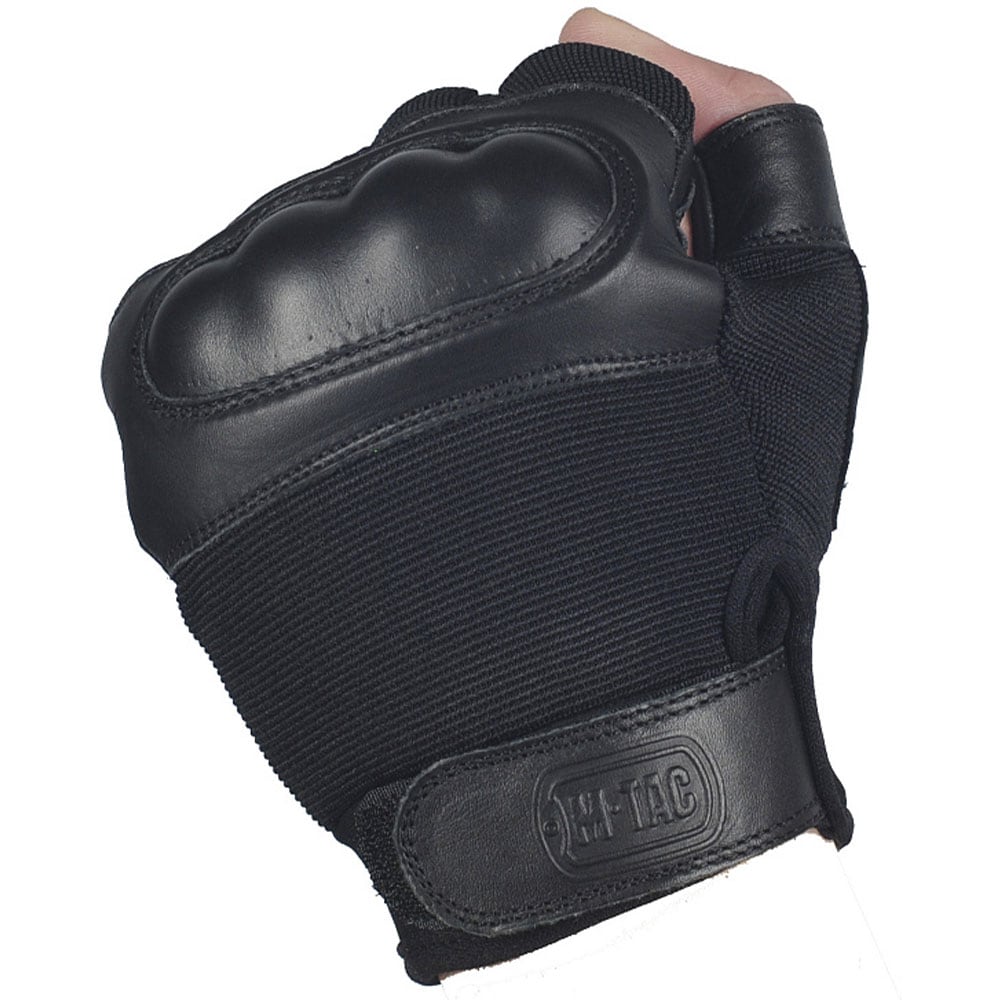 M-Tac - Assault Tactical Mk.4 - Fingerlose Einsatzhandschuhe - Black