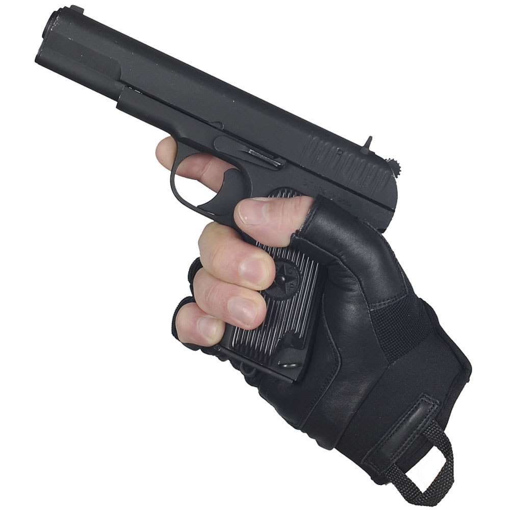 M-Tac - Assault Tactical Mk.4 - Fingerlose Einsatzhandschuhe - Black