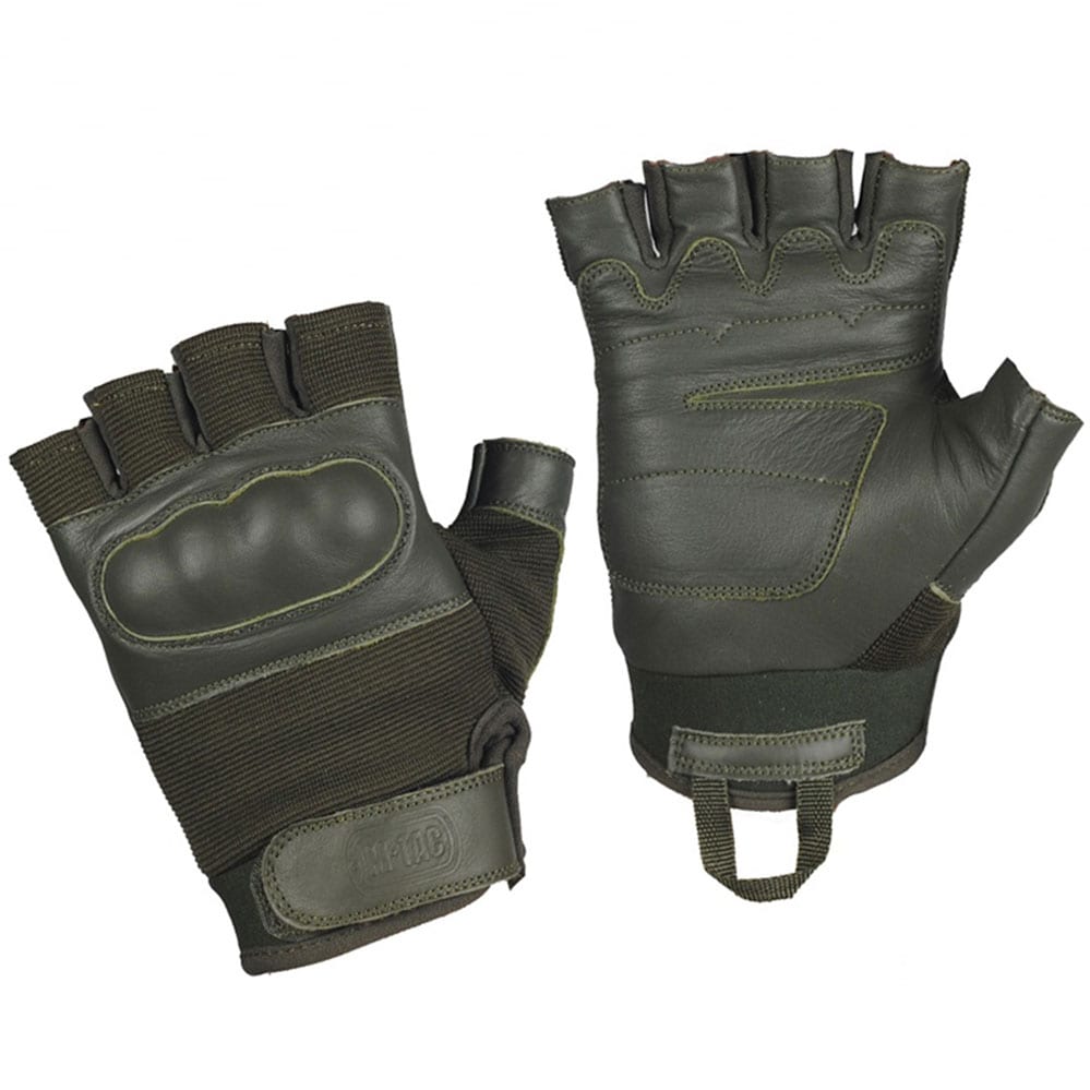 M-Tac - Assault Tactical Mk.4 - Fingerlose Einsatzhandschuhe - Olive