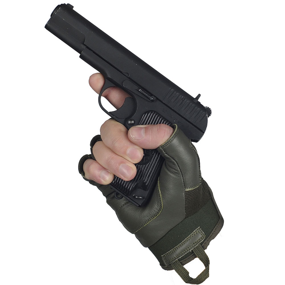 M-Tac - Assault Tactical Mk.4 - Fingerlose Einsatzhandschuhe - Olive