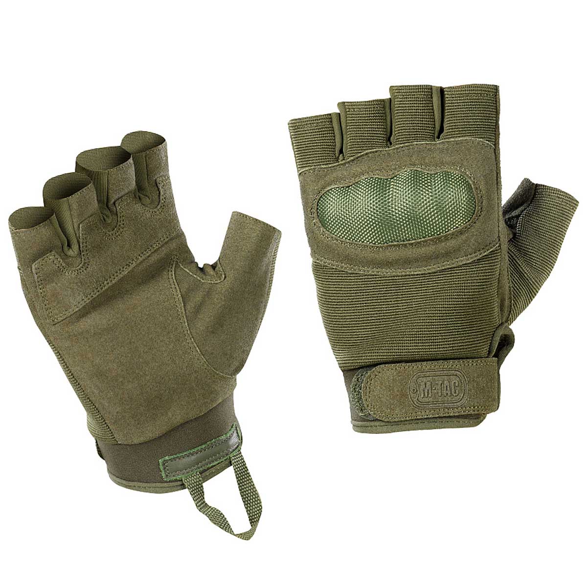 M-Tac - Assault Tactical Mk.3 - Fingerlose Einsatzhandschuhe - Olive