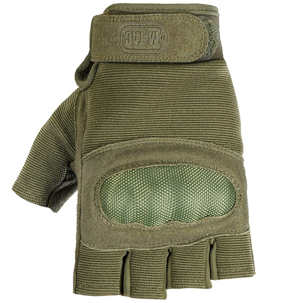 M-Tac - Assault Tactical Mk.3 - Fingerlose Einsatzhandschuhe - Olive