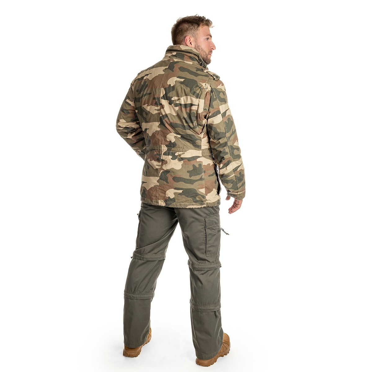 Brandit - M65 Giant Jacke - Light Woodland