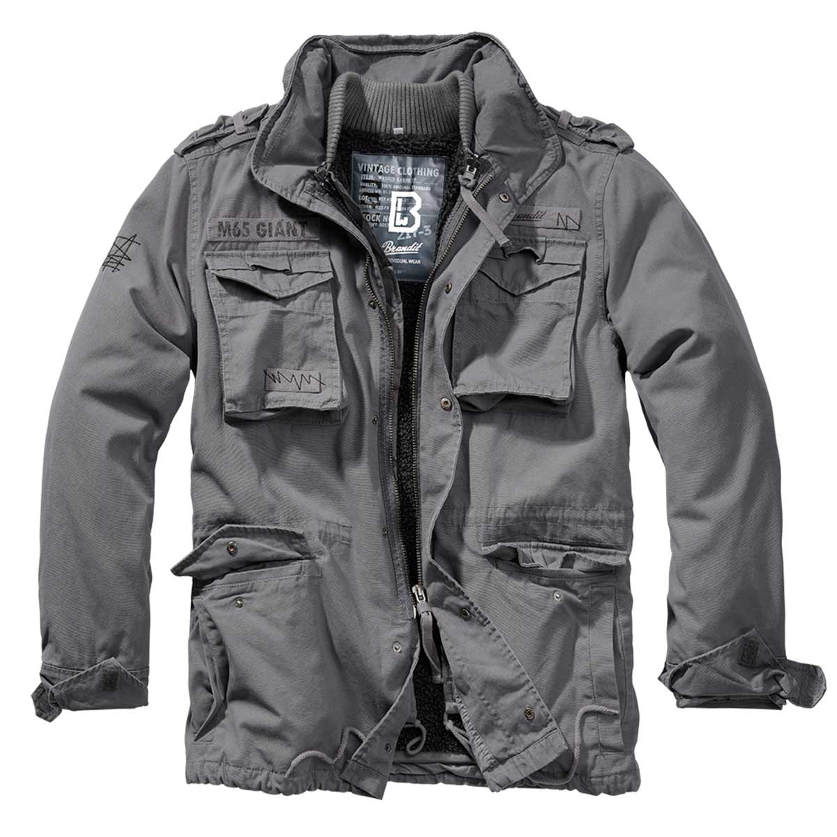 Brandit - M65 Giant Jacke - Charcoal Grey