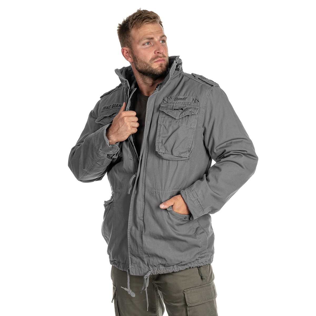 Brandit - M65 Giant Jacke - Charcoal Grey