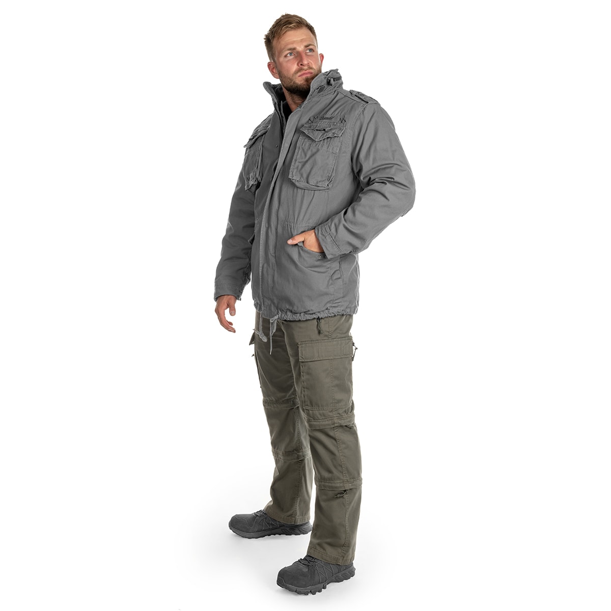 Brandit - M65 Giant Jacke - Charcoal Grey