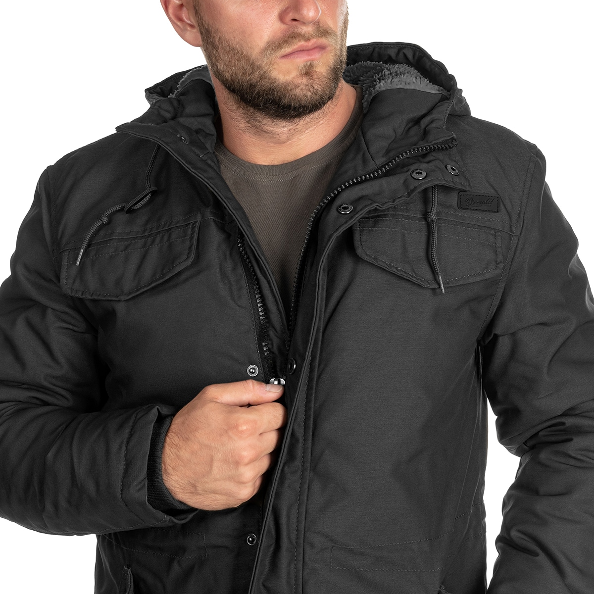 Brandit - Marsh Lake - Parkajacke - Black