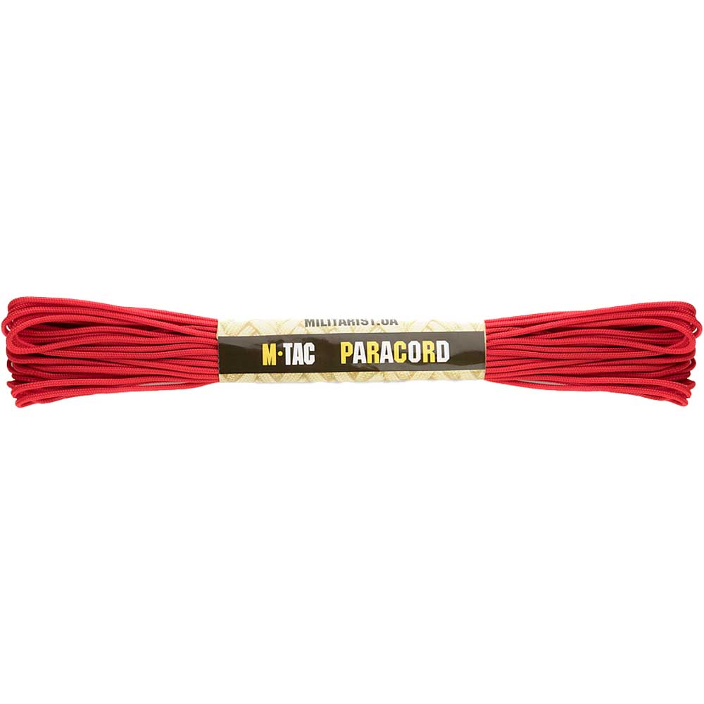 M-Tac - Minicord - Fallschirmschnur 15 m - Red