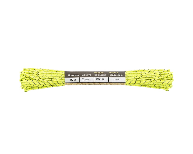 M-Tac Paracord Minicord 15m - Robuste Survival-Schnur 4mm Mit 240kg Tragkraft Für Outdoor & Bushcraft