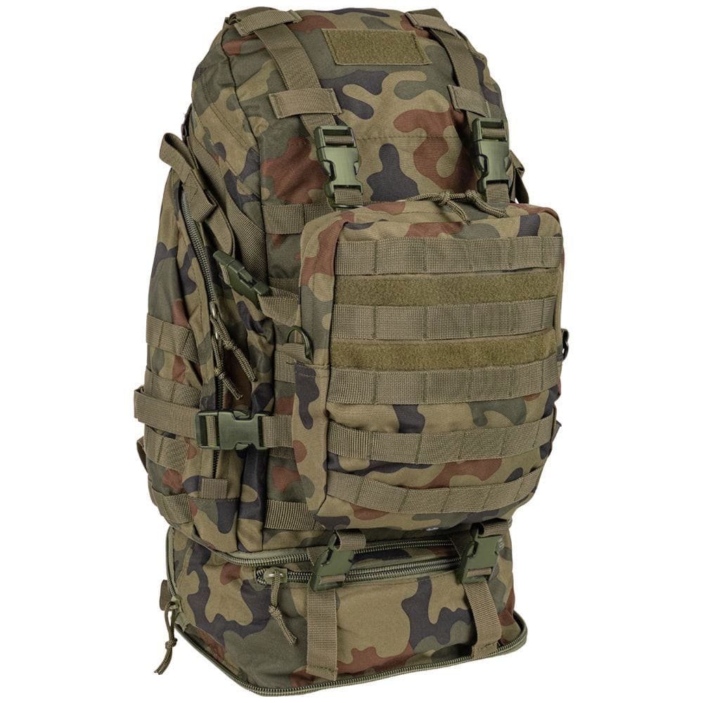 Camo Military Gear - Overload Rucksack 60 l - wz.93 Pantera PL Woodland
