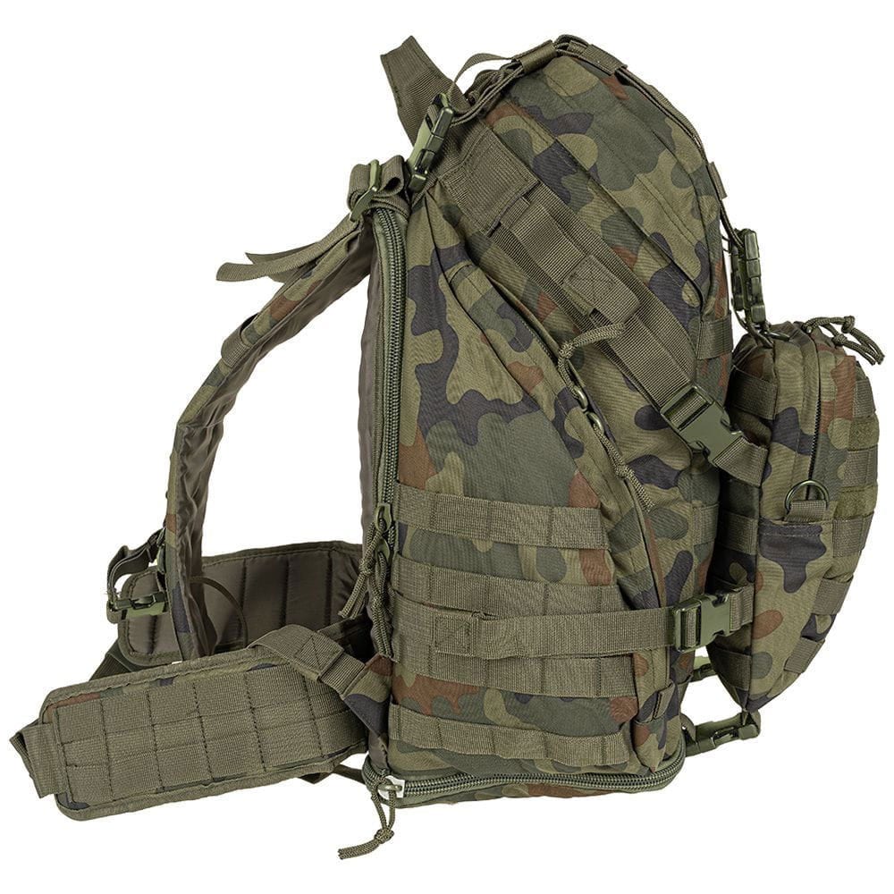Camo Military Gear - Overload Rucksack 60 l - wz.93 Pantera PL Woodland