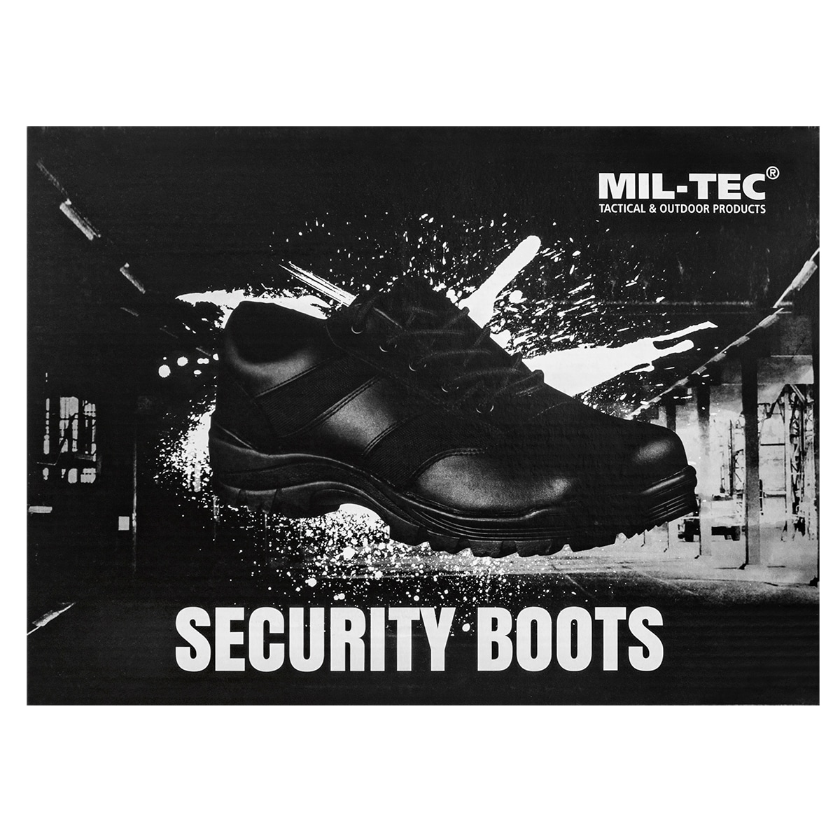 Mil-Tec Security Low Schuhe – Schwarz