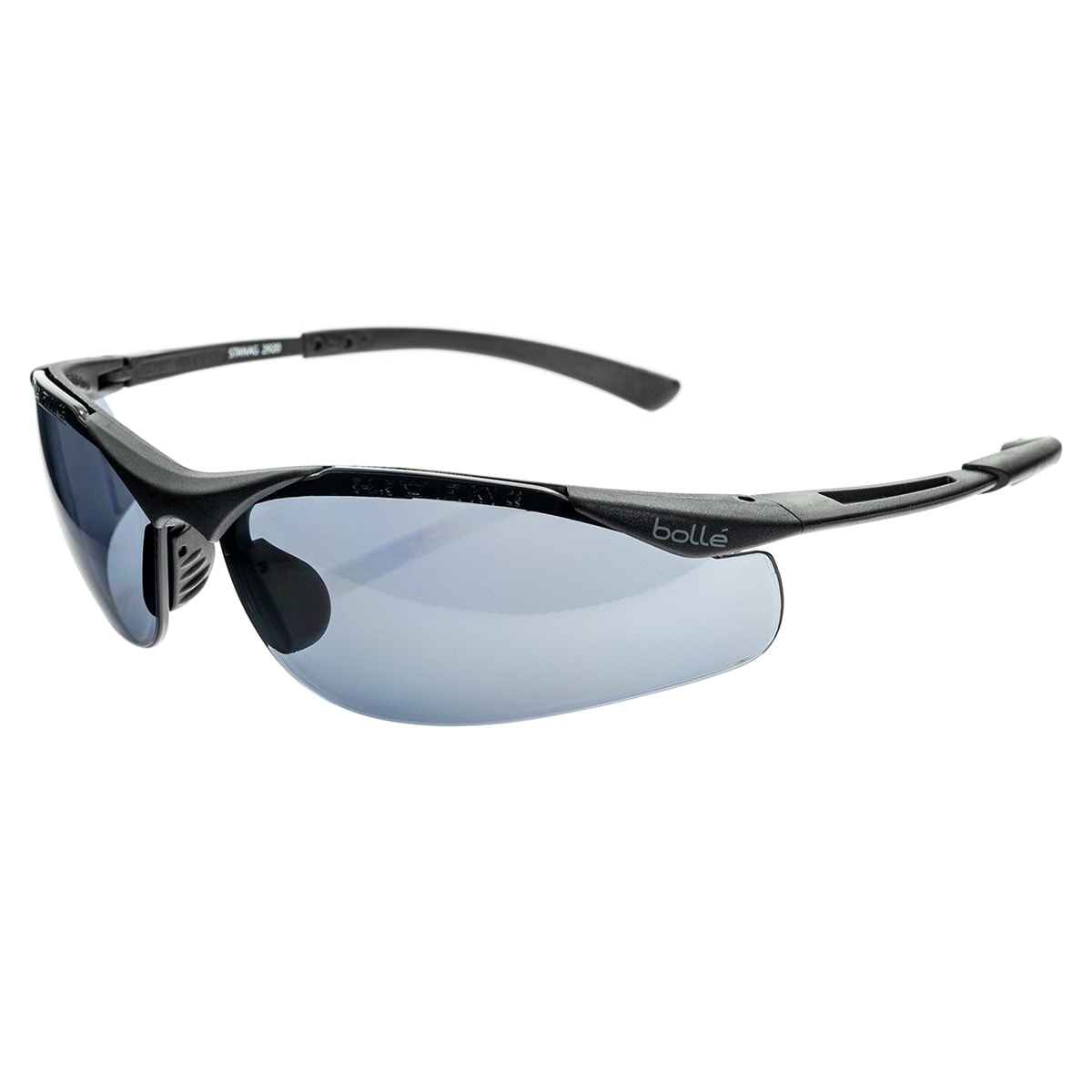 Bolle Contour - II BSSI - Taktische Brille - Smoke Platinum Black