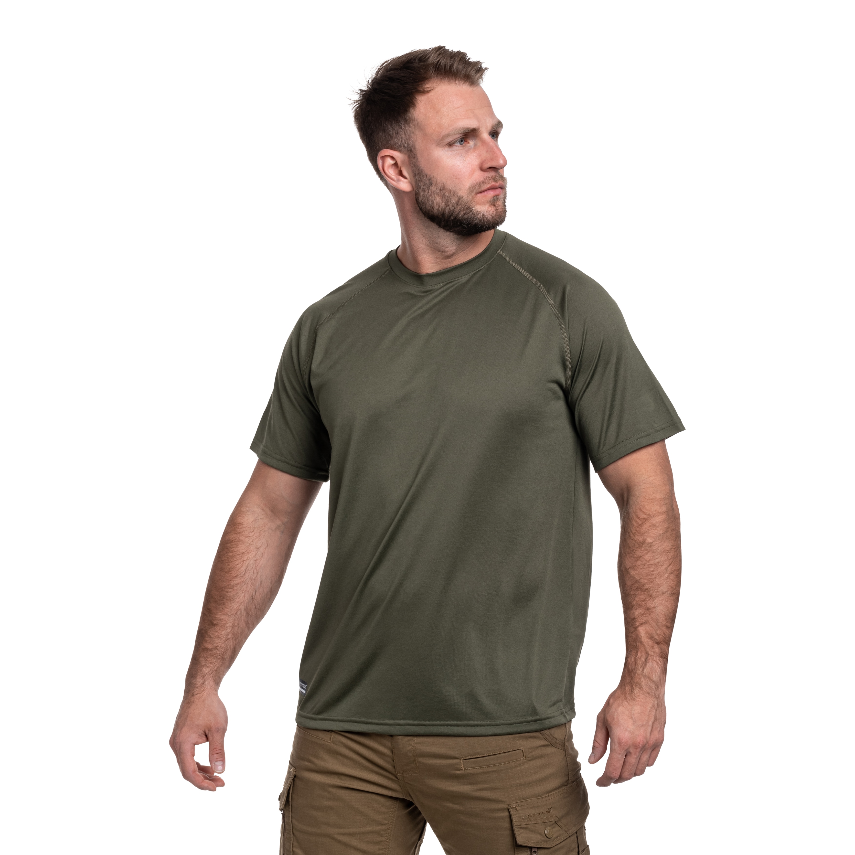 Under Armour - Tactical Tech Tee Thermoaktives T-Shirt - Marine OD Green