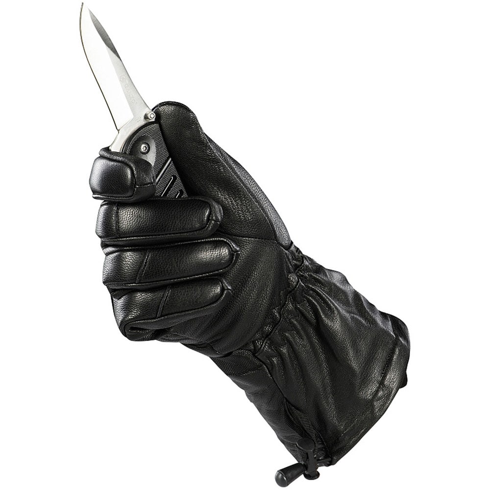 M-Tac - Winterhandschuhe aus Leder - Black