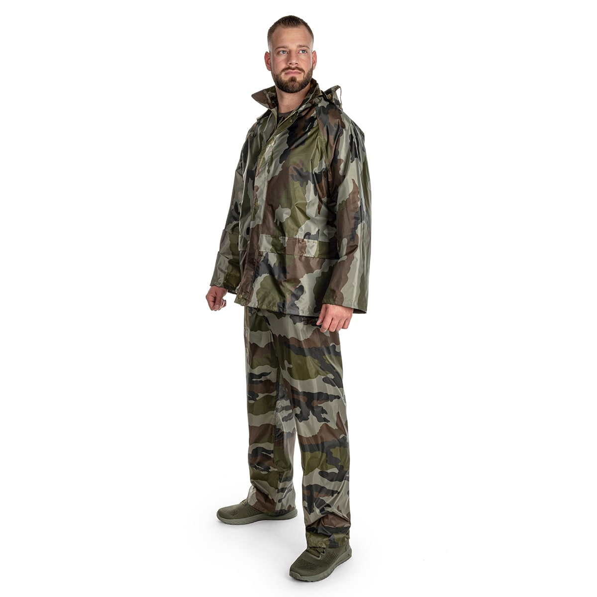 Mil-Tec - Regenbekleidung - Regenmantel + Hose - CCE-Camo