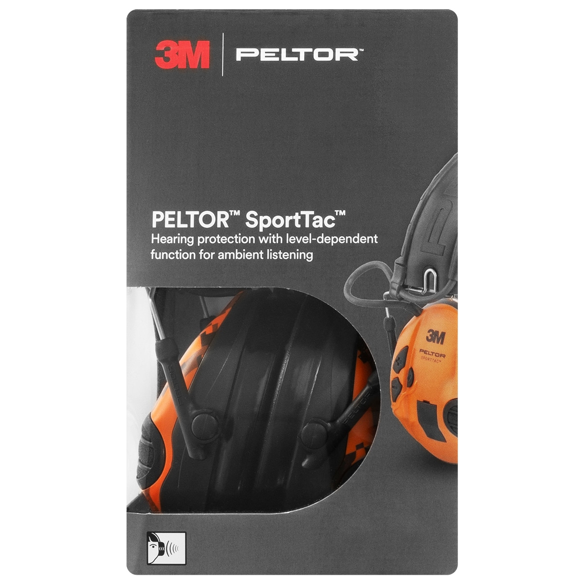 Peltor - 3M  SportTac - Elektronische Gehörschutzstöpsel - Camo
