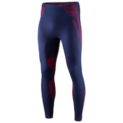 Brubeck - Dry - Herren Thermoaktive-Leggings - marineblau/rot
