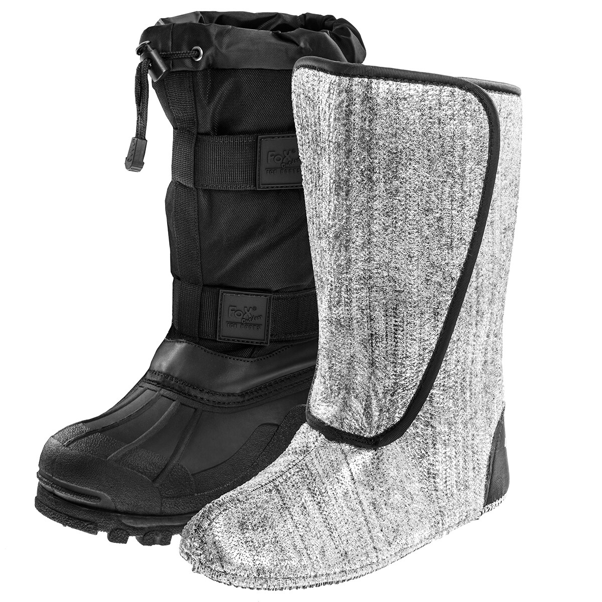 MFH - Fox Outdoor Thermo Boots Fox - Schneestiefel - -40 Grad - Black