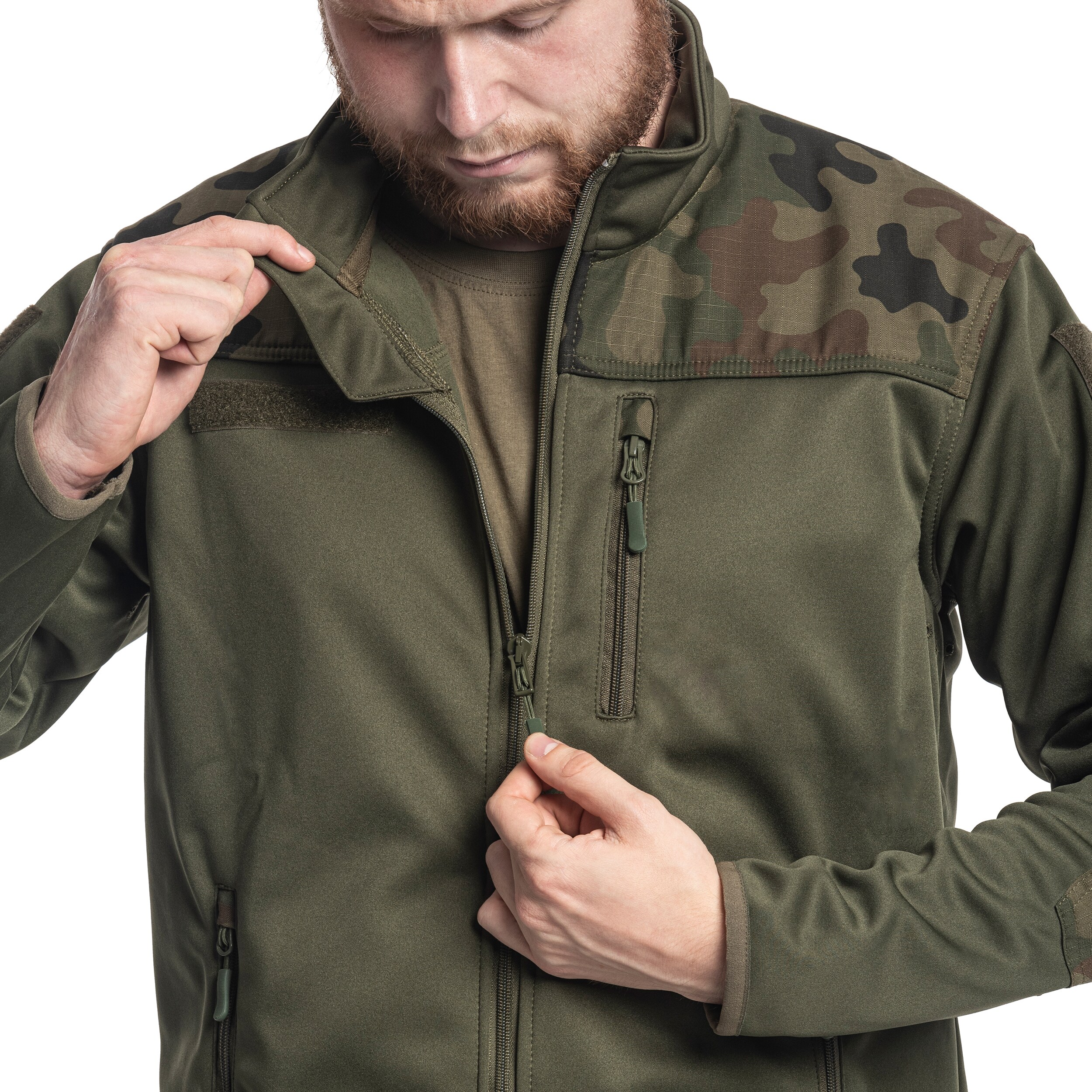 Maskpol - Softshell SPM-01 - Jacke - wz.93 Pantera PL Woodland