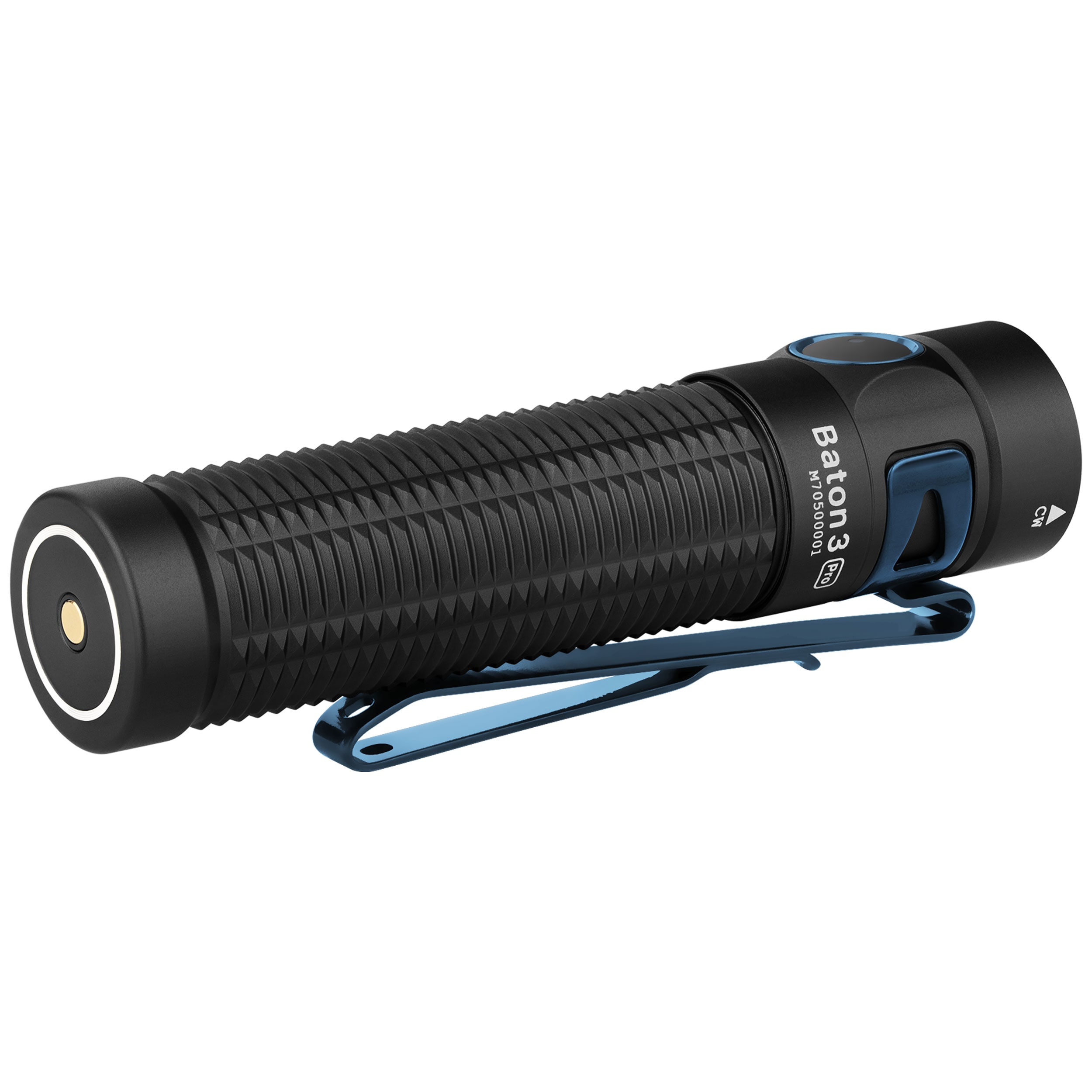 Olight - Baton 3 Pro Cool White Black - Akku-Taschenlampe - 1500 Lumen