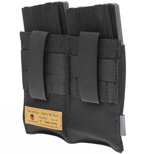 Emerson - Speed Doppel-Magazintasche für große Magazine - Black