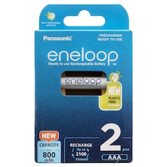 Panasonic - Eneloop AAA 800 mAh - Akku 2 Stk.