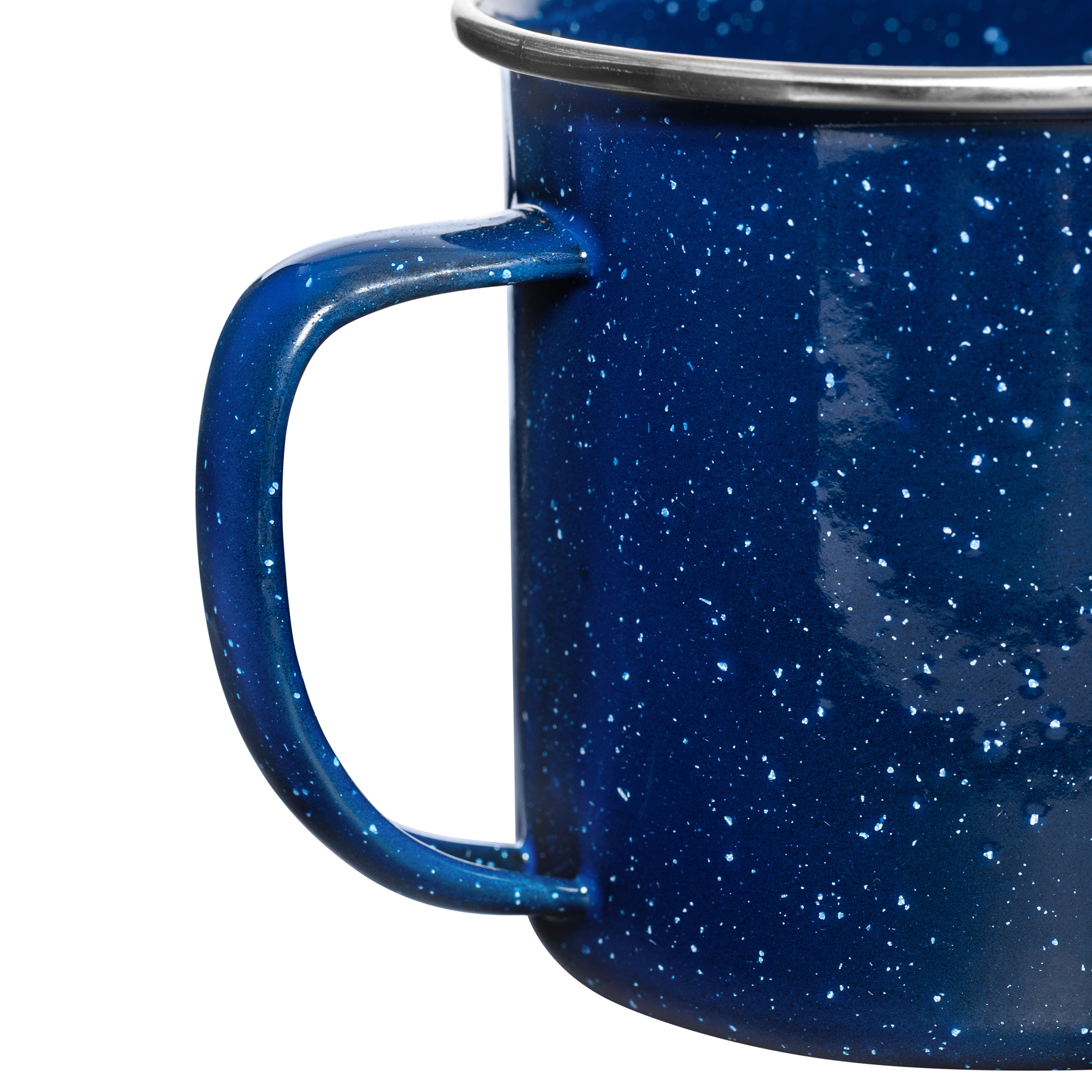 Mil-Tec - Western - Stahlbecher 0,35 l - Blue