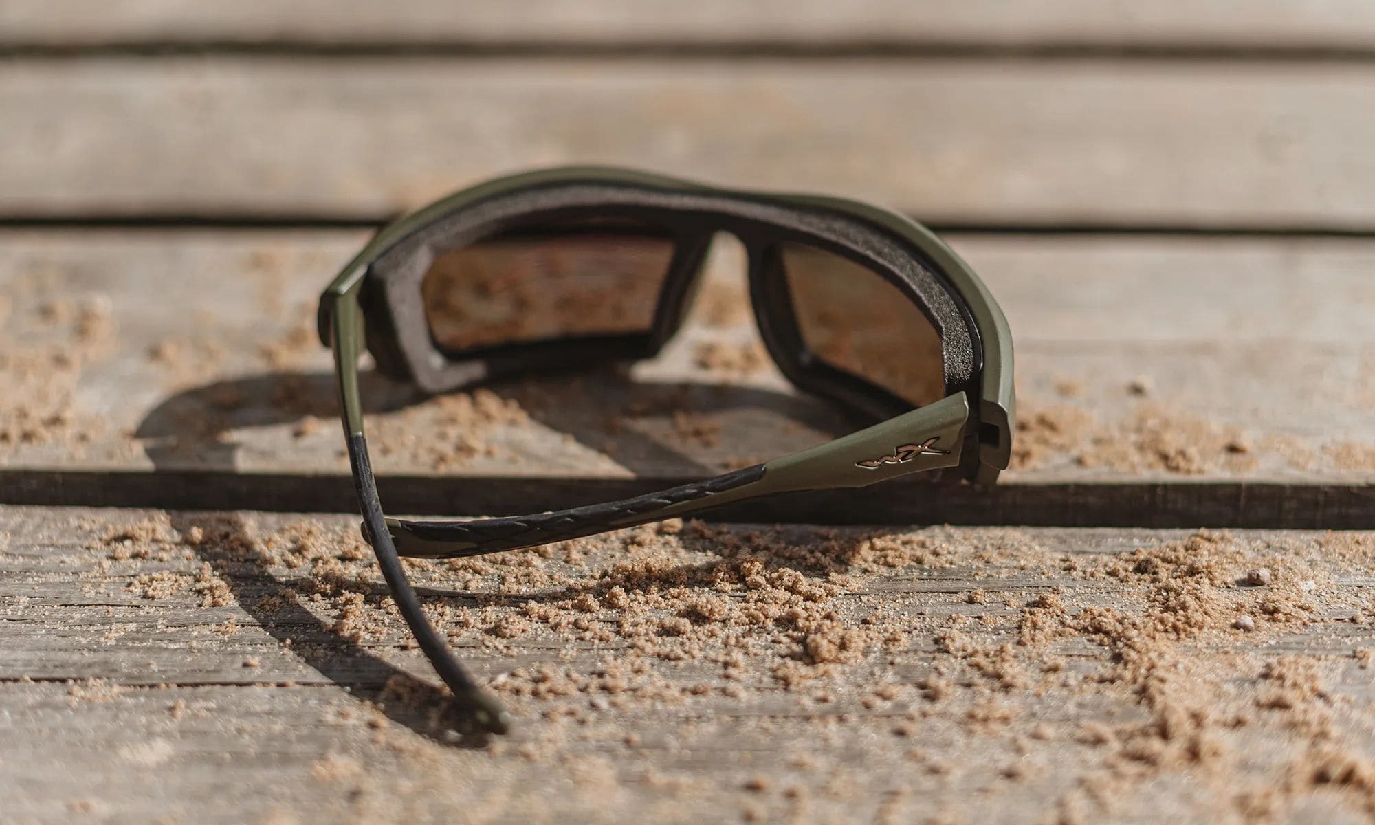 Wiley X - Grid taktische Brille - Captivate Polarized Grey/Matte Utility Green