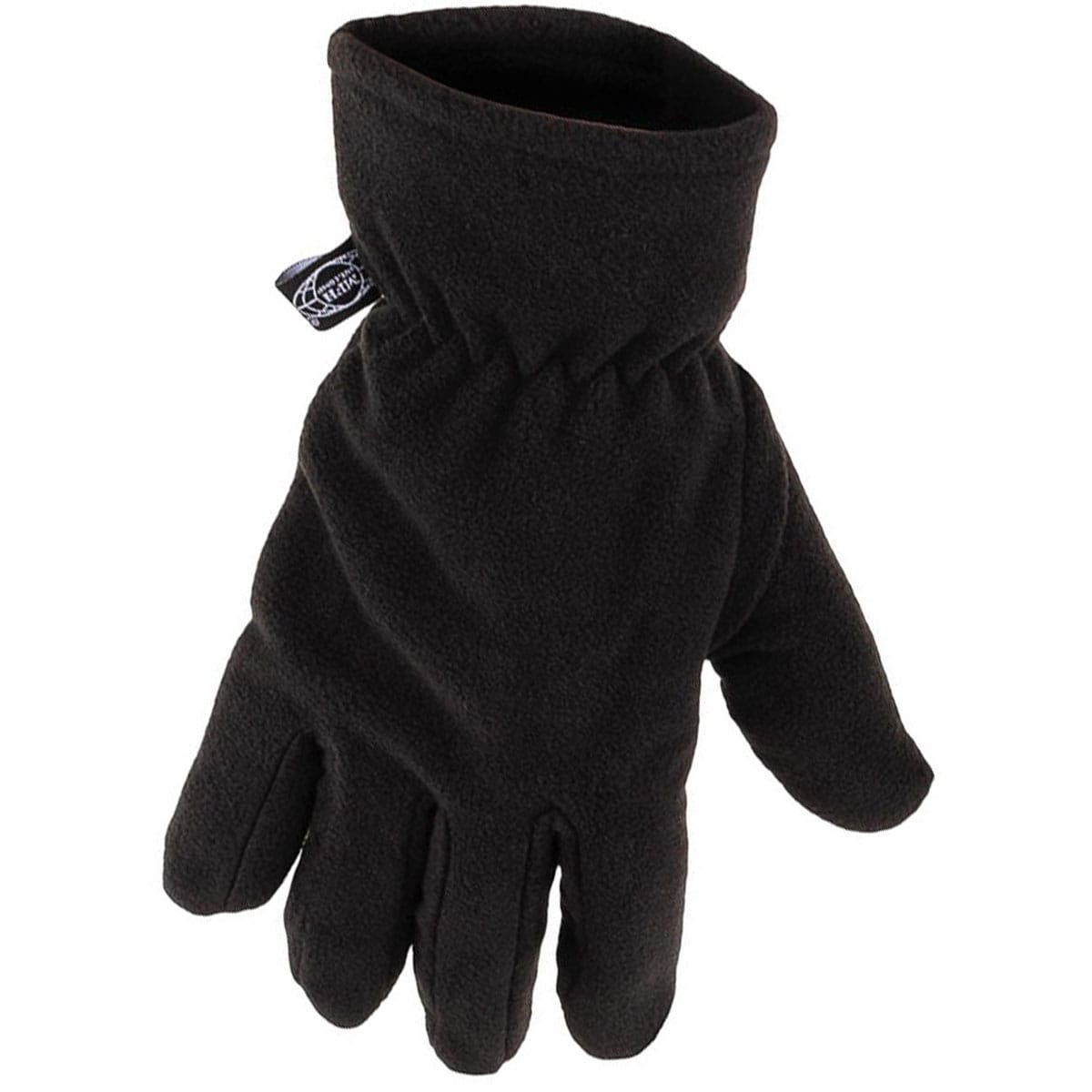 MFH - Thinsulate Fleece Gloves - Handschuhe - Black