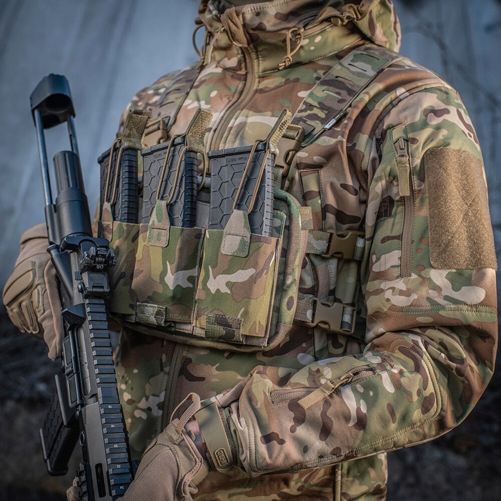M-Tac - Elite Flexible Magazintasche - MultiCam