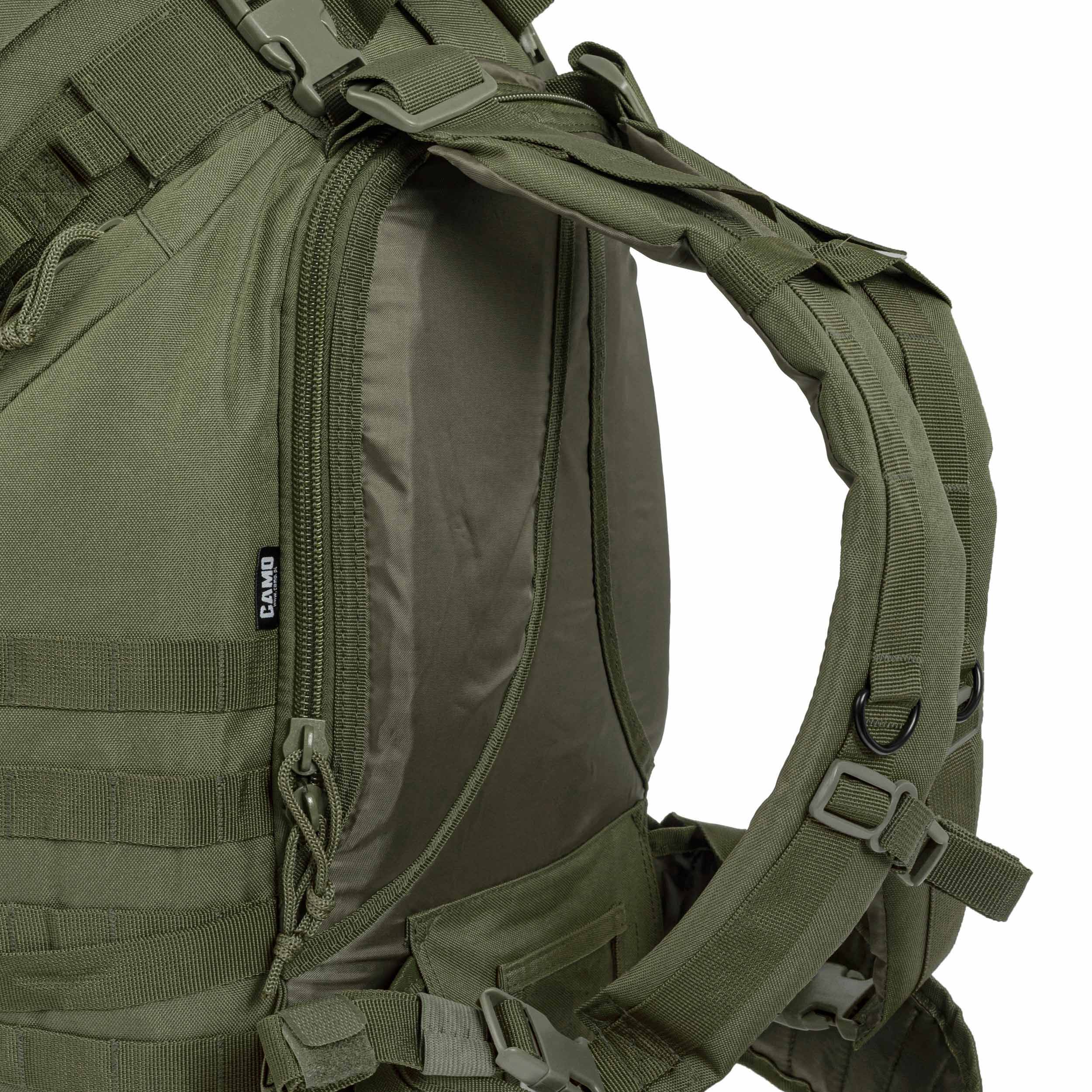 Camo Military Gear - Overload - Rucksack 60 l - Grün