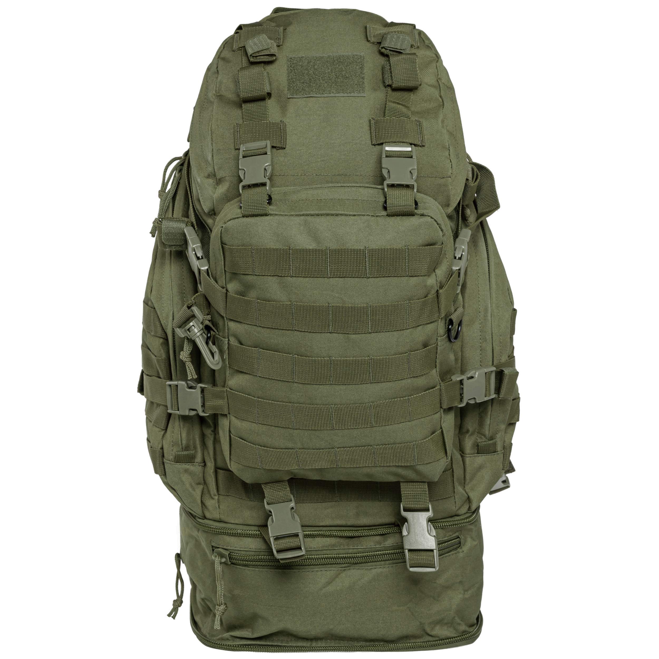 Camo Military Gear - Overload - Rucksack 60 l - Grün