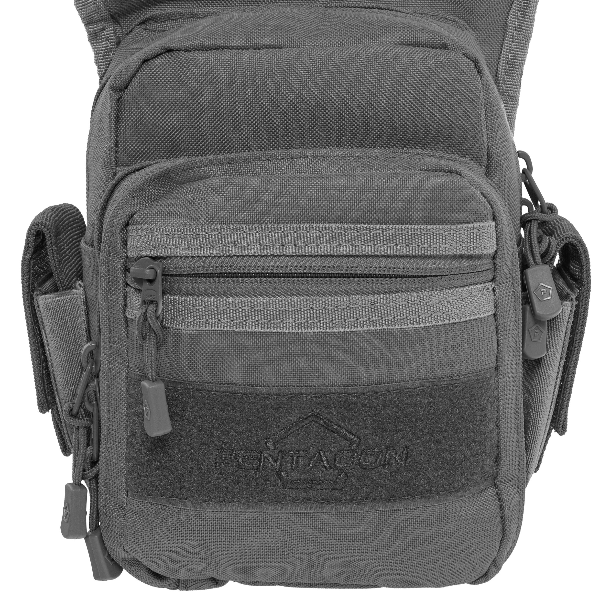 Pentagon - Max-S 2.0 Gun Thigh Pouch 3,7 l - Oberschenkeltasche - Wolf Grey
