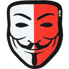 M-Tac - Anonymous -  Aufnäher - Black/Poland
