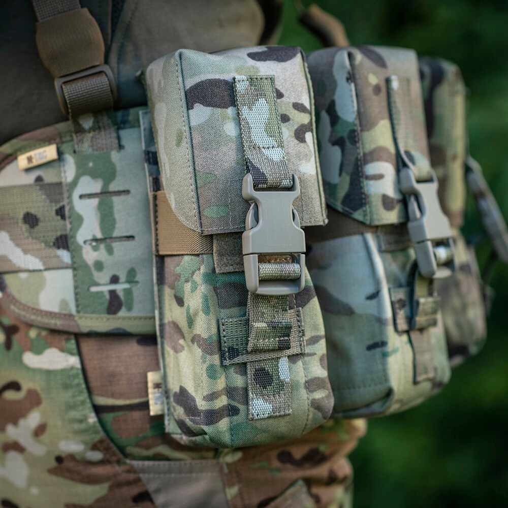M-Tac - Fastex Magazintasche für 2 Magazine - MultiCam