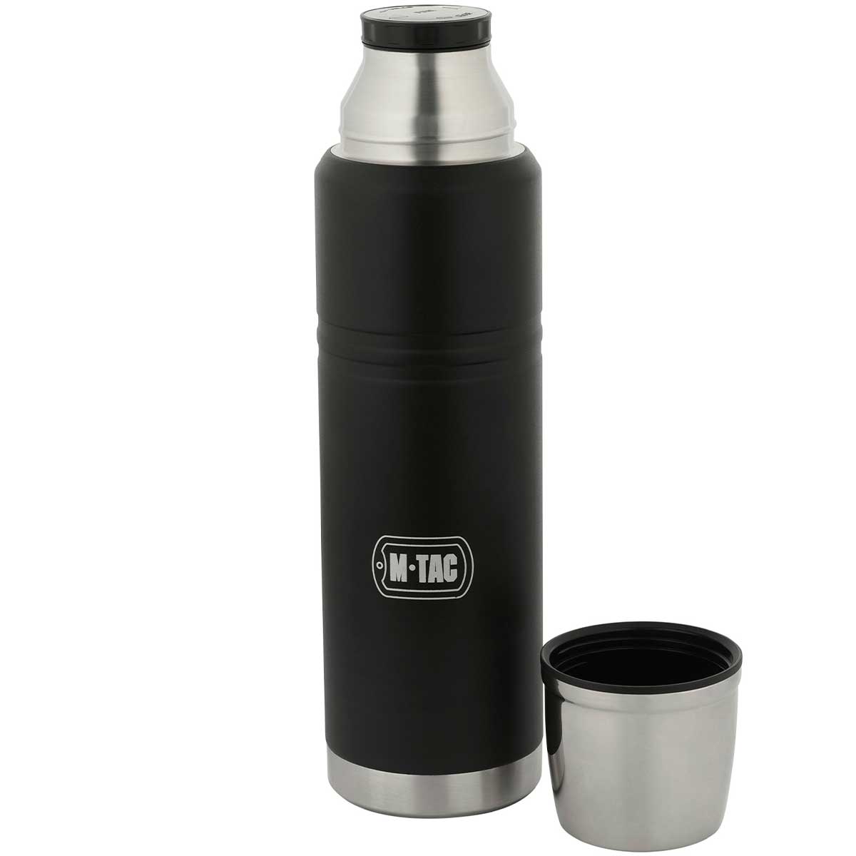 M-Tac- Thermoskanne aus Edelstahl 1000 ml - Black