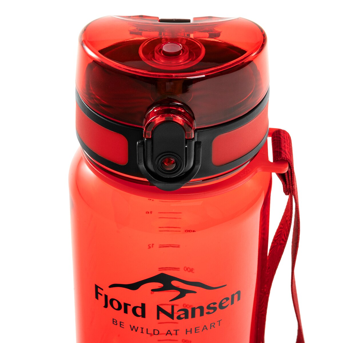 Fjord Nansen - Tritan Bottle - Trinkflasch 0,65 l - Ruby Red